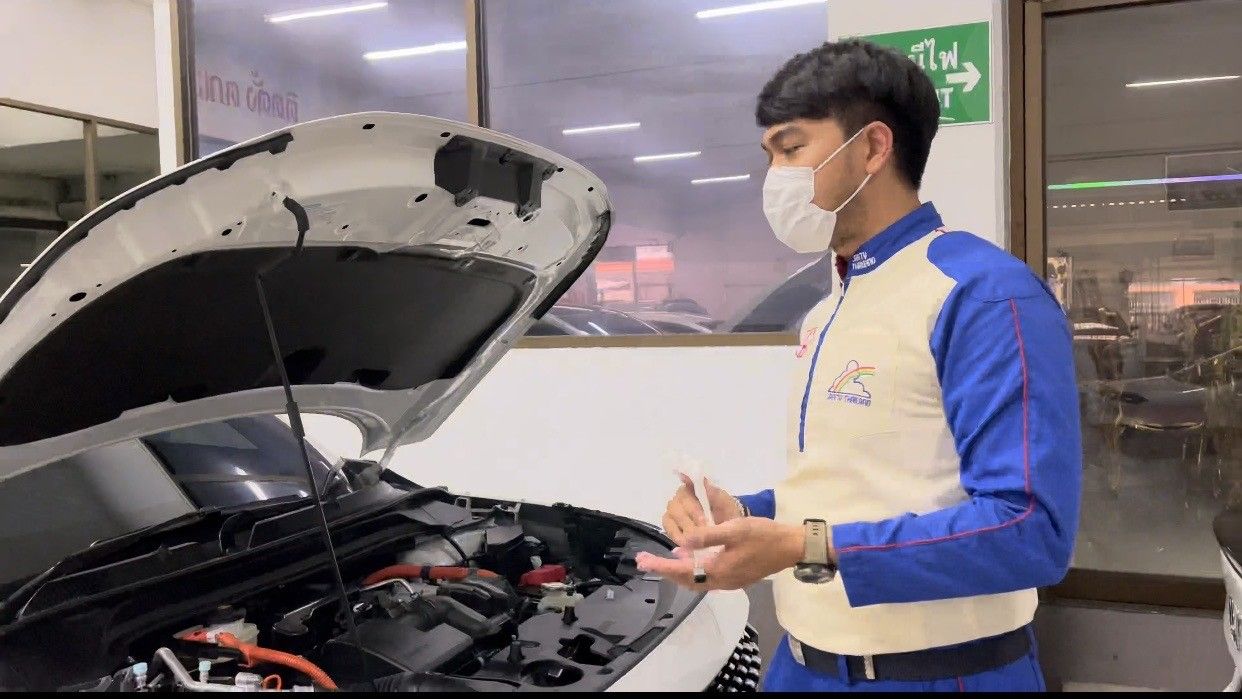 รูปวิดีโอHrv แนะนำวิธีดูแลอุปกรณ์ภายในห้องเครื่อง #Hrv #บางเขนฮอนด้าคาร์ส์