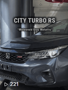 รูปวิดีโอCITY turbo RS เทา คันสุดท้าย!!